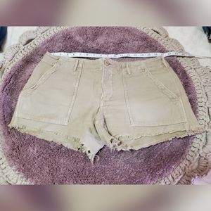 American Eagle Tan Shorts Size 8